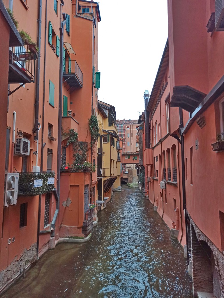 window to Venice, Bologna Italy